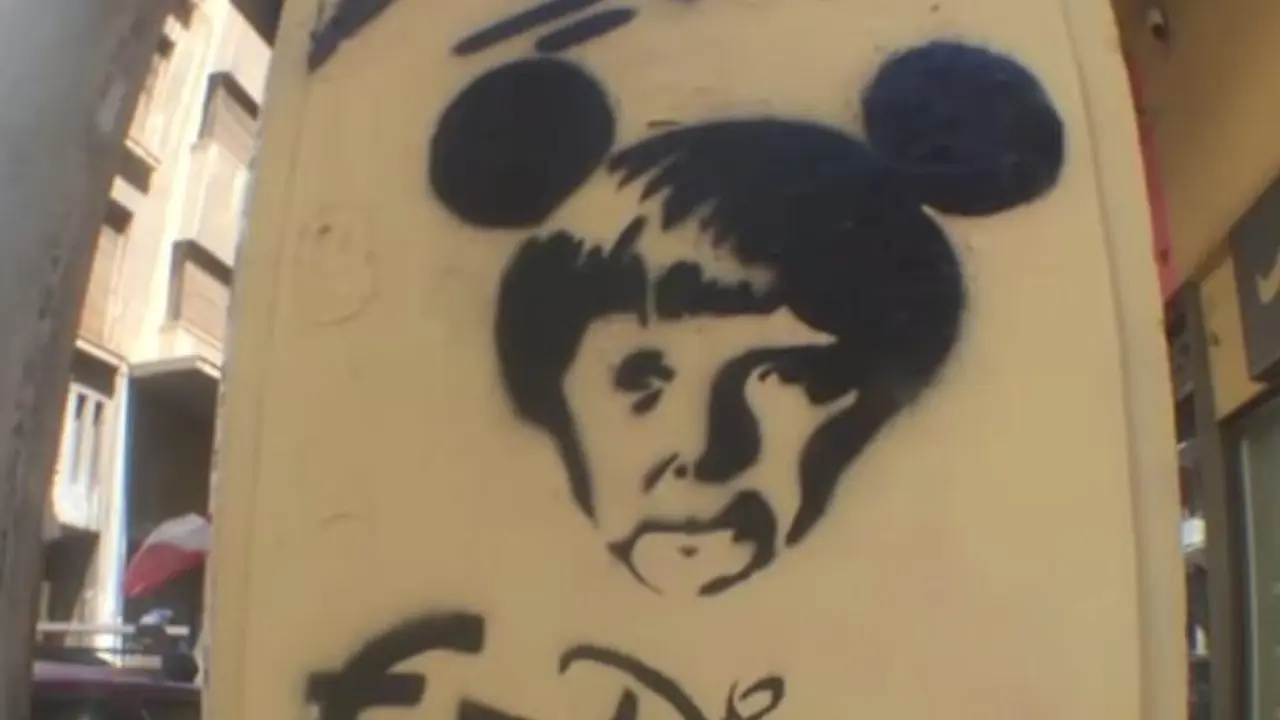 Angela Merkel grafit