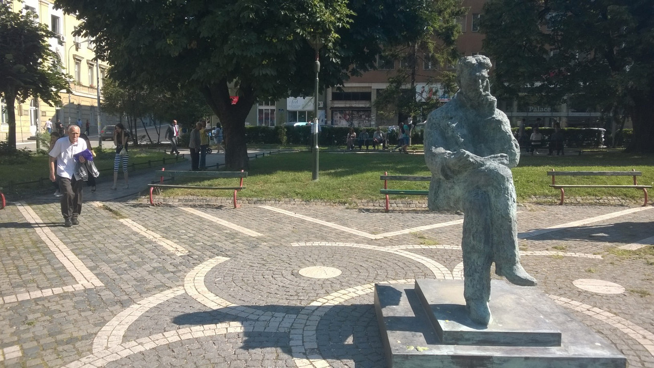 Skulptura Nikole Tesle u Užicu