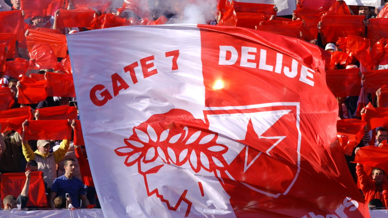 Navijači Zvezde i Olimpijakosa