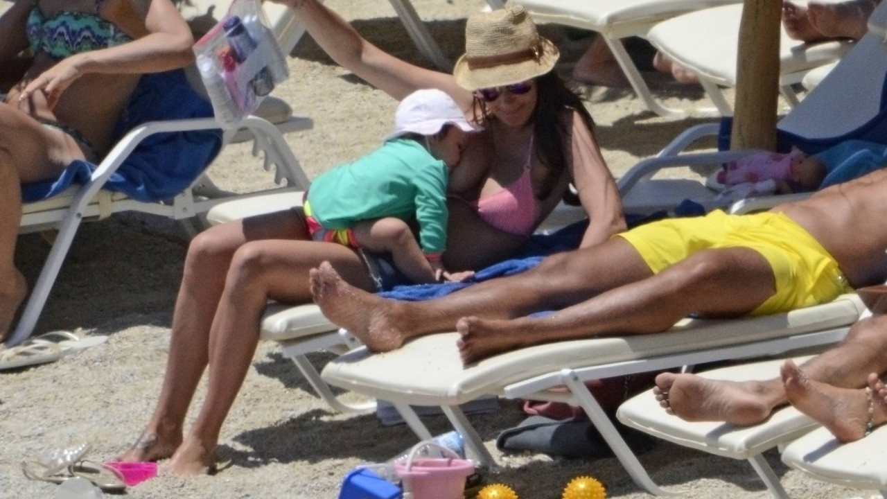 Tamara na plaži