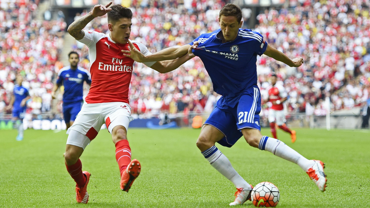 Nemanja Matić na meču sa Arsenalom
