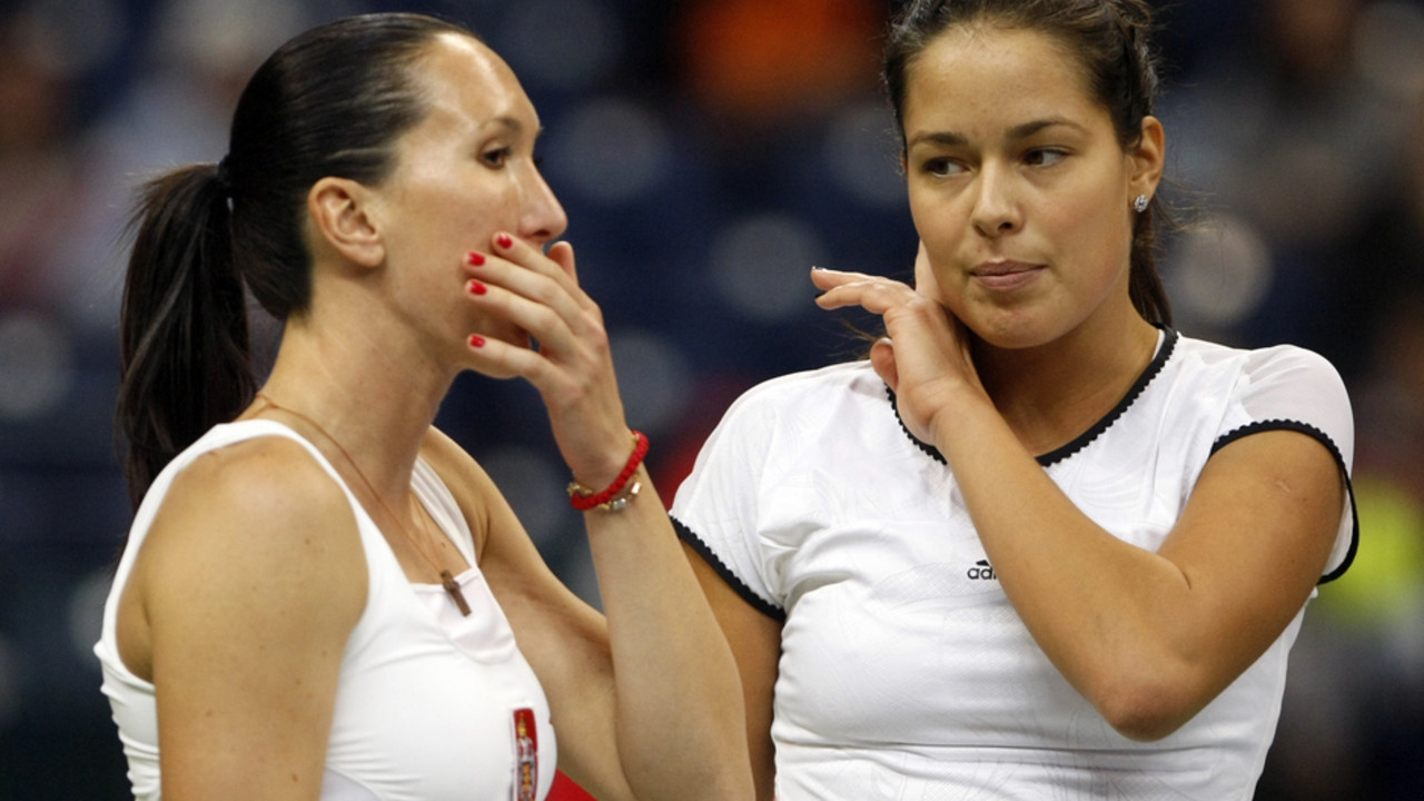Ana Ivanović i Jelena Janković