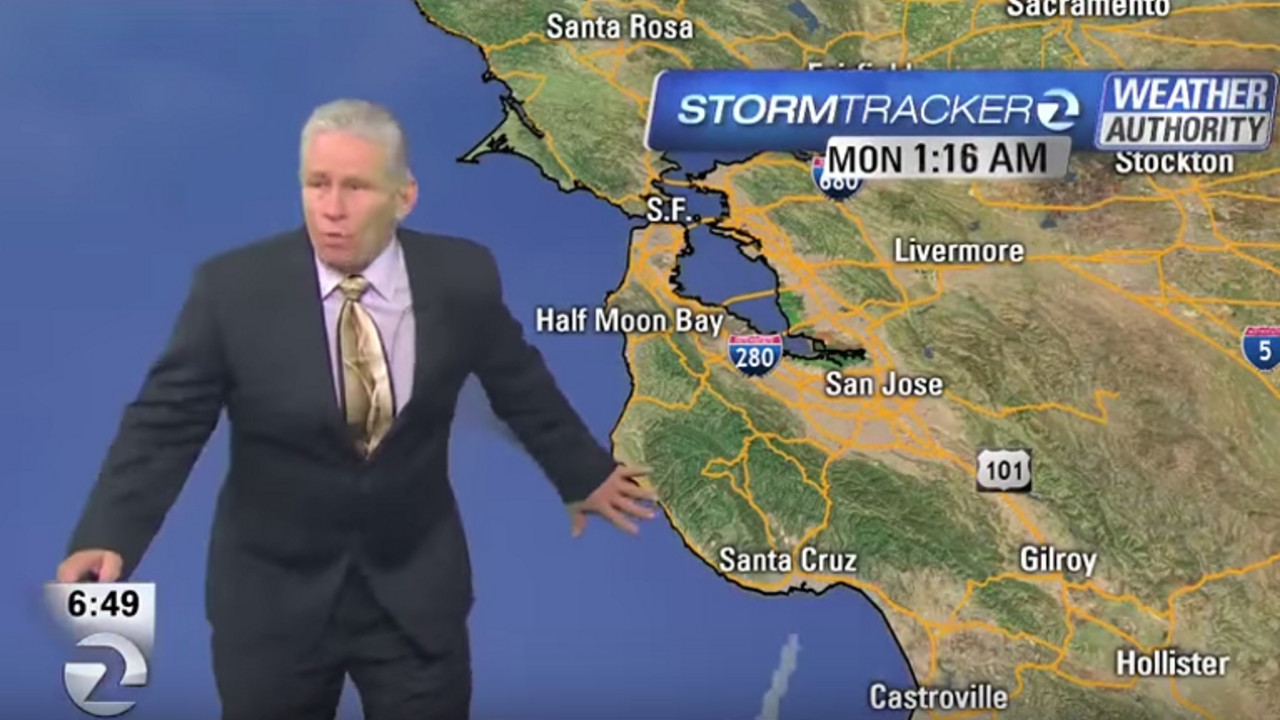 Meteorolog u panici
