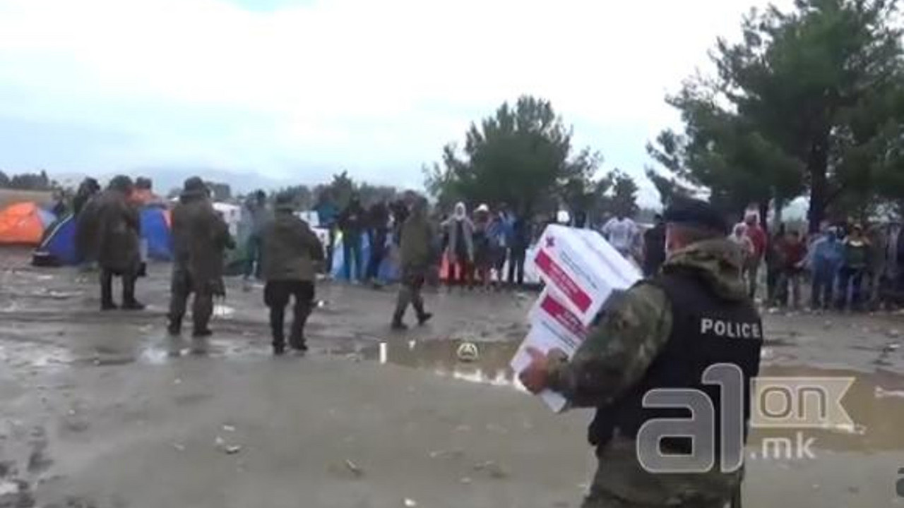 Migranti na granici sa Makedonijom