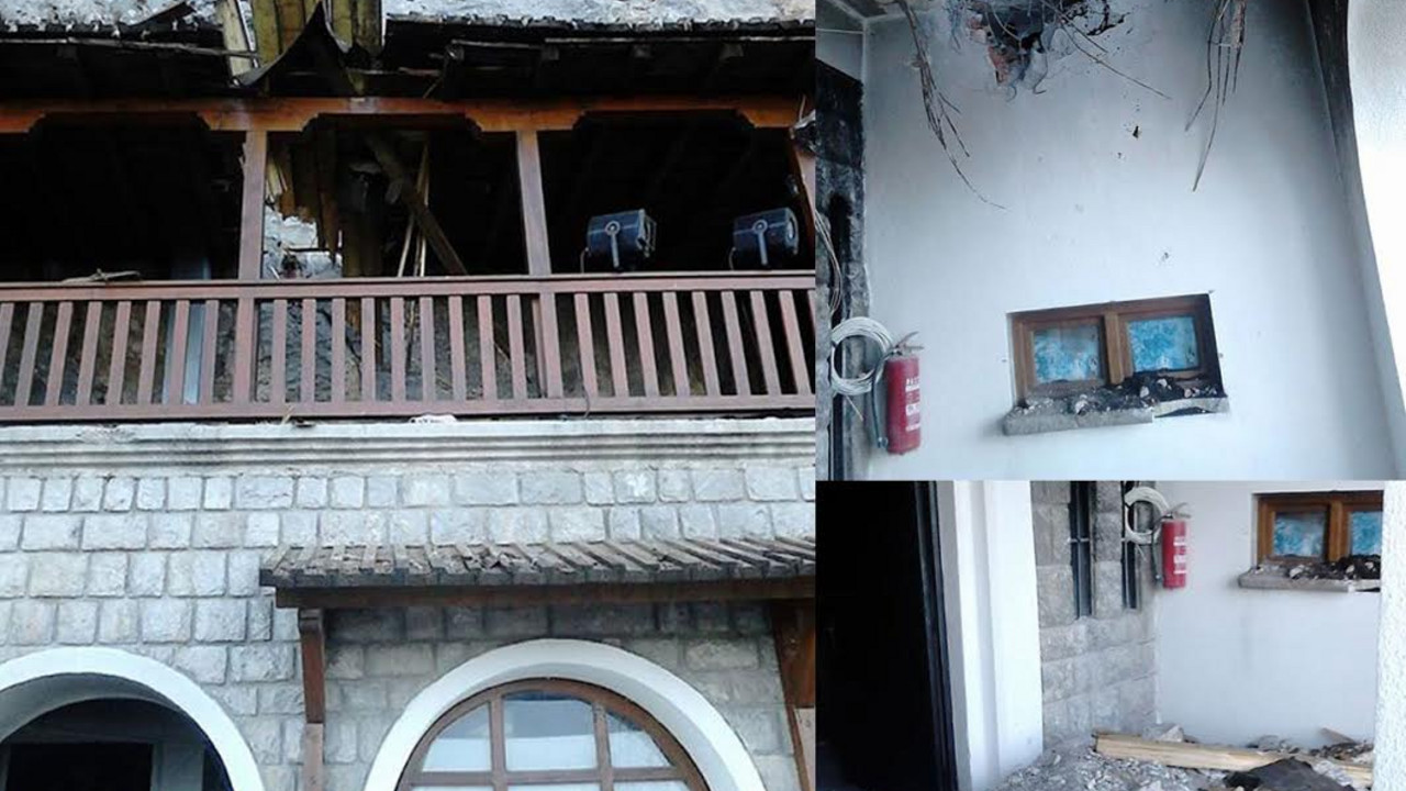ruševine na Ostrogu
