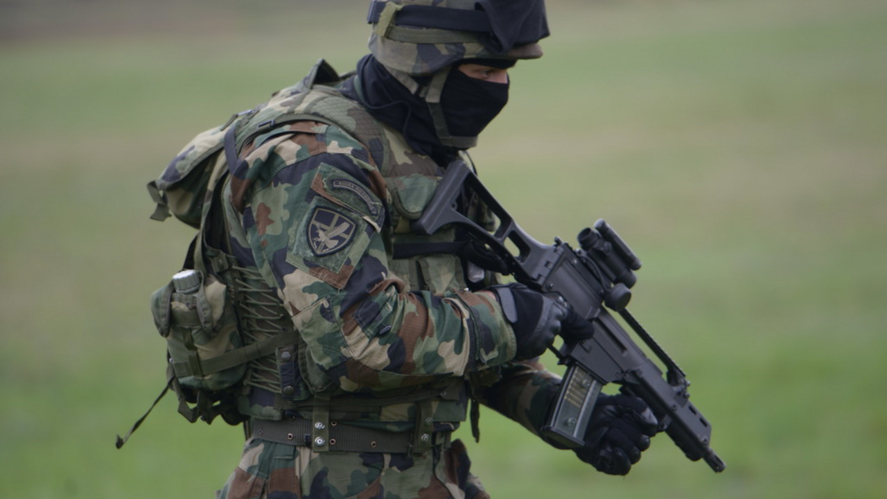 Pripadnik Specijalne brigade Vojske Srbije
