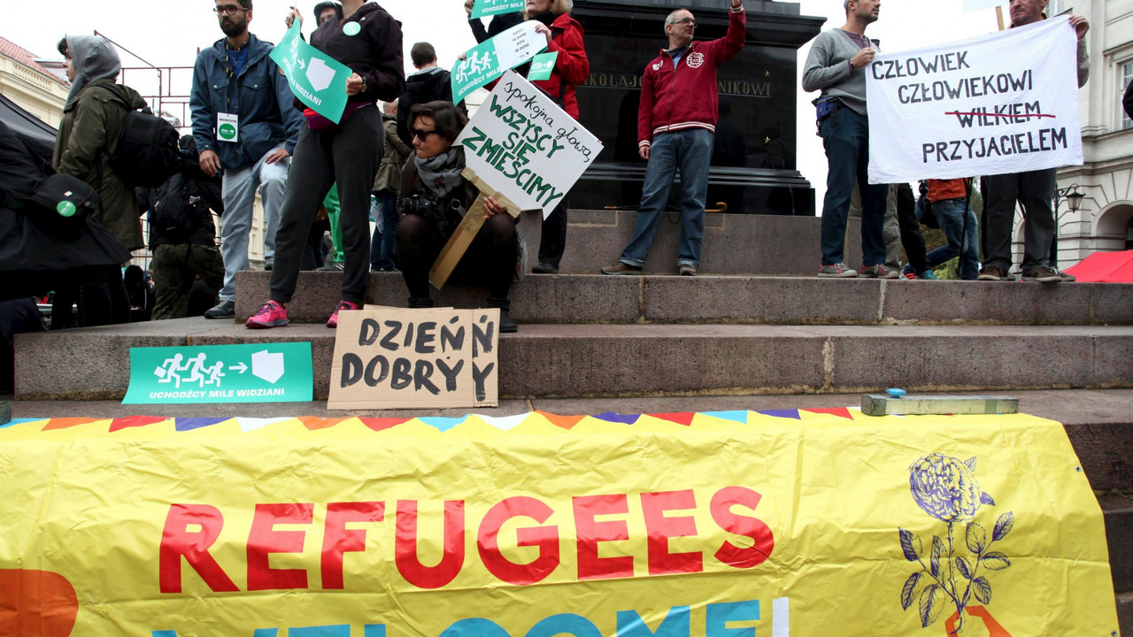 Protest za migrante u Poljskoj