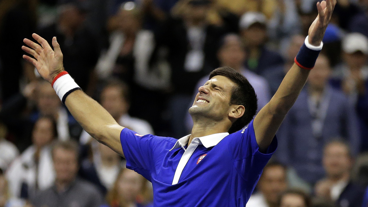 Novak Đoković proslavlja titulu na US openu