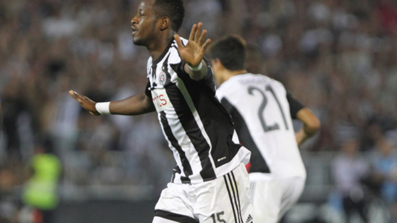 Abubakar Oumaru, napadač Partizana
