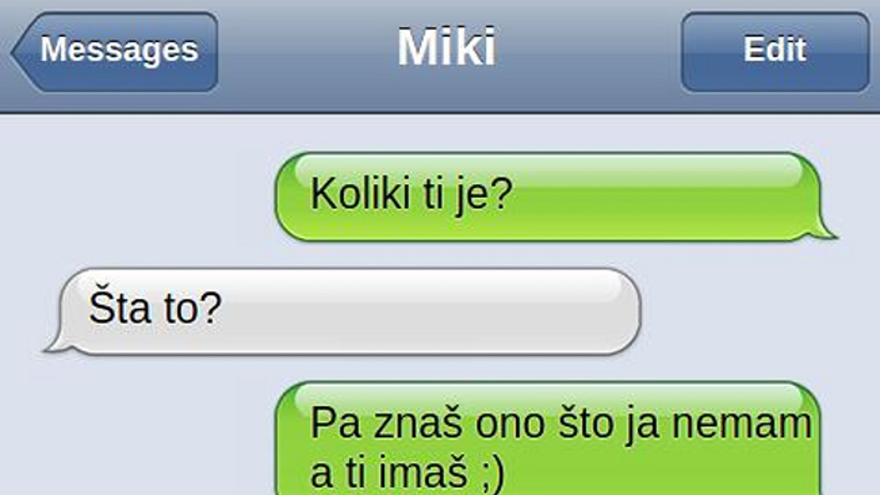 SMS prepiska