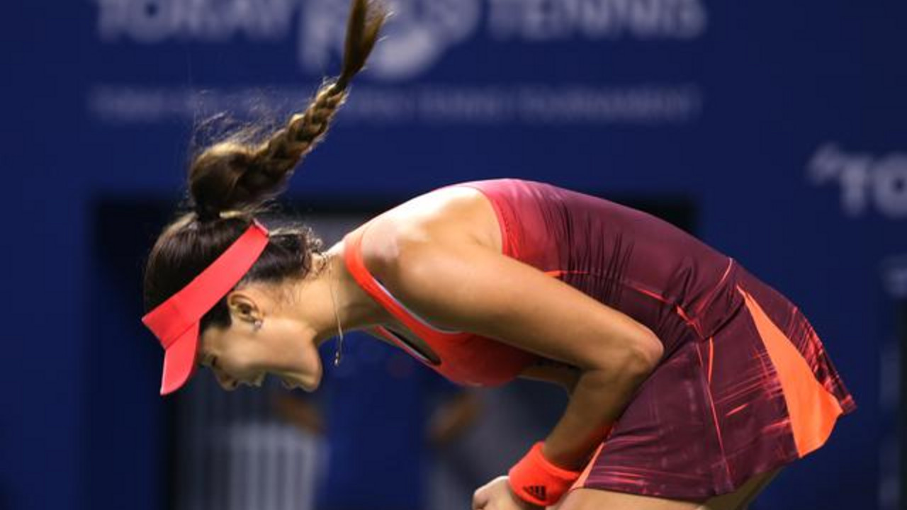 Ana Ivanović, na meču sa Cibulkovom