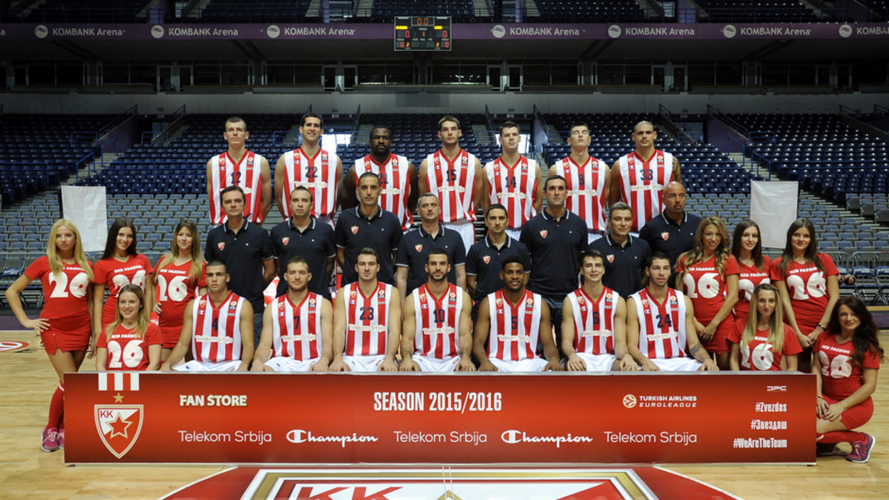 Košarkaši Crvene zvezde