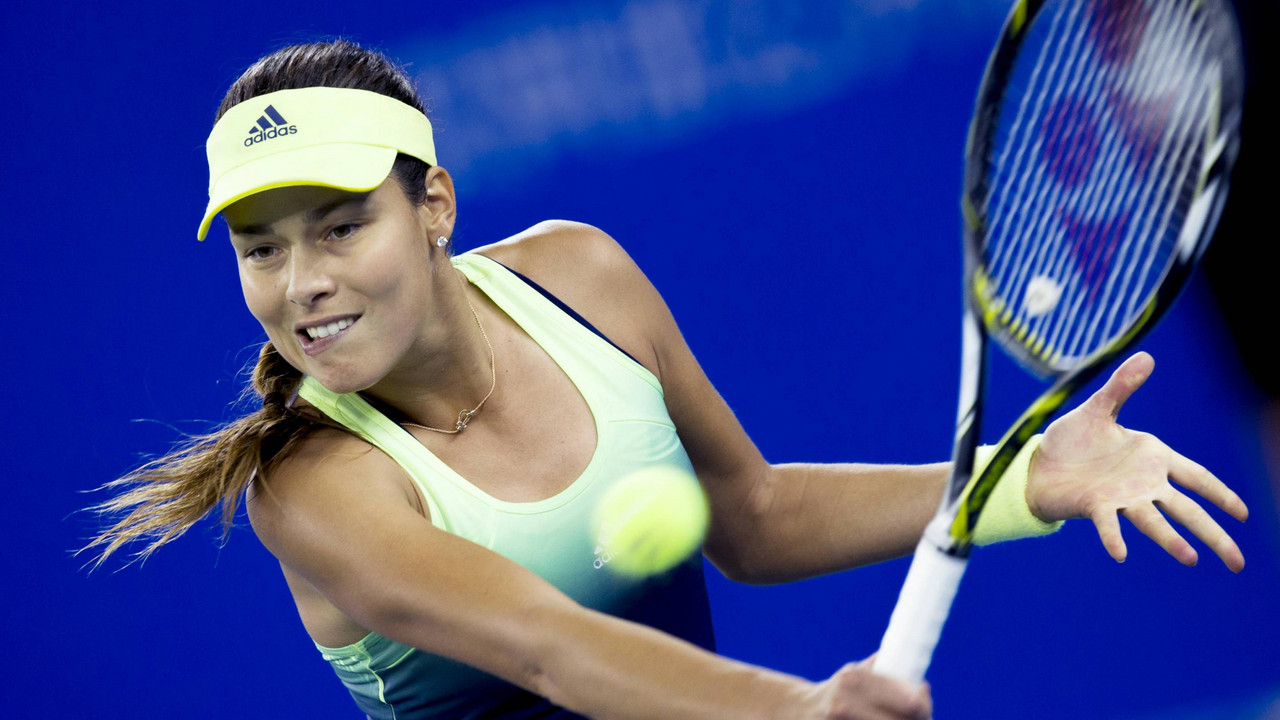 Ana Ivanović na WTA turniru u Vuhanu