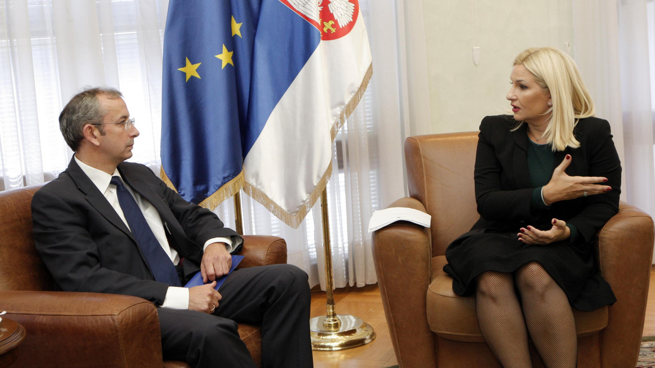Majkl Devenport i Zorana Mihajlović
