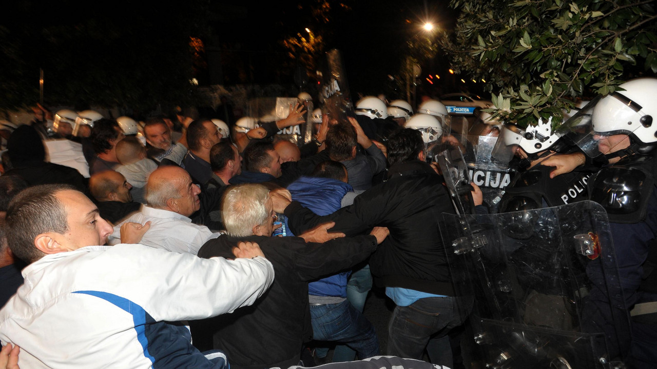 Protesti u Podgorici