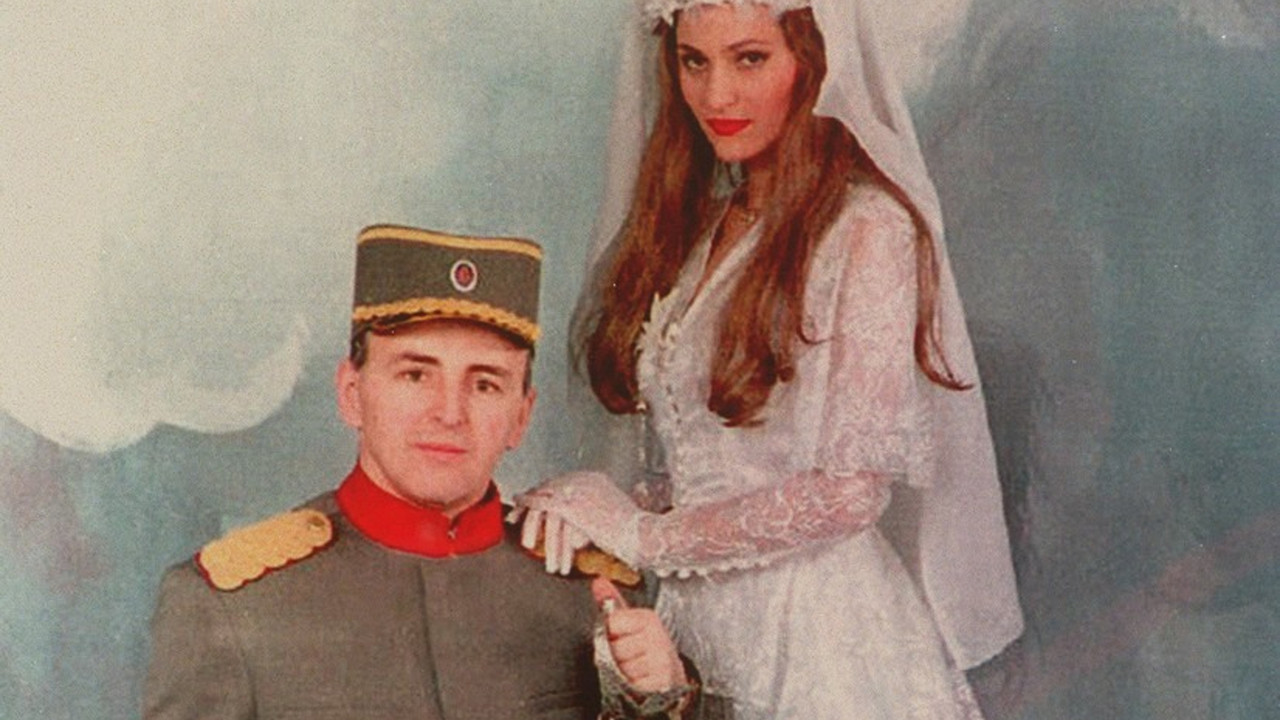 Ceca i Arkan na venčanju