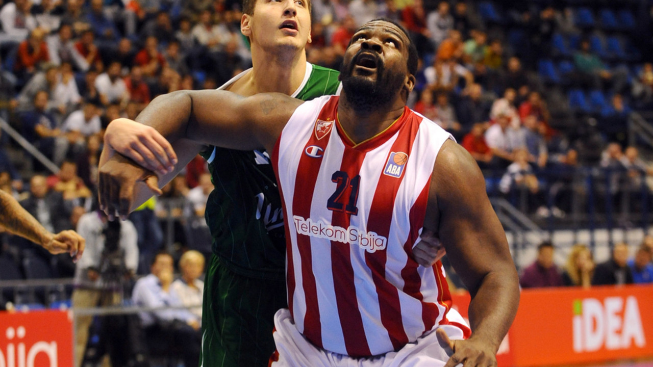 Sofoklis Skorcanitis na meču Crvena zvezda - Olimpija