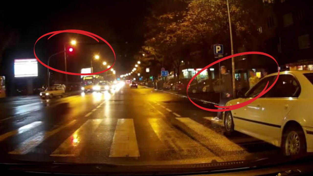 Saobraćajni prekršaj u Beogradu