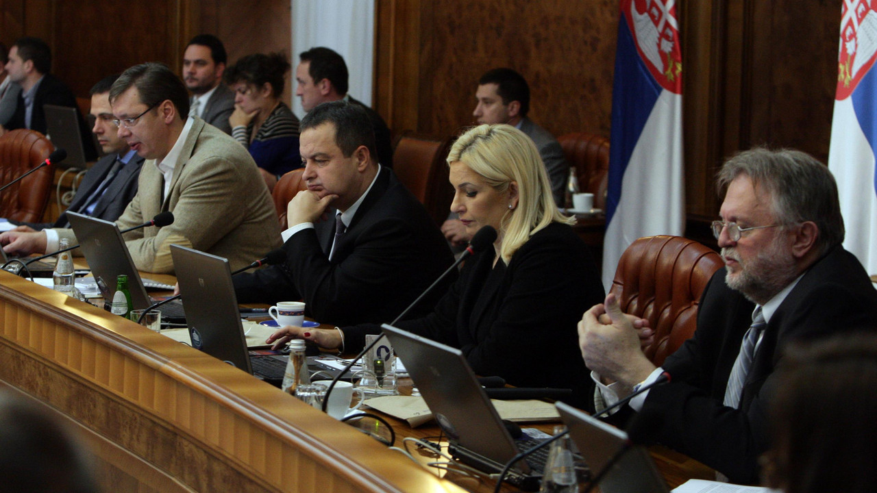 Dušav Vujović, Ivica Dačić i Zorana Mihajlović