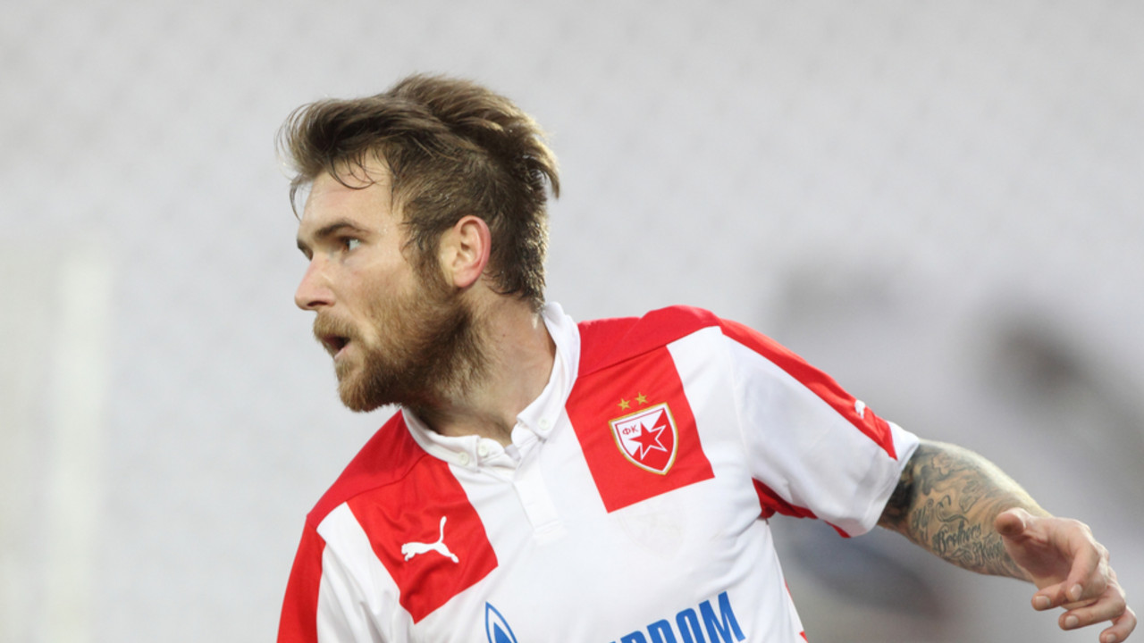Aleksandar - Katai, fudbaler Crvene zvezde