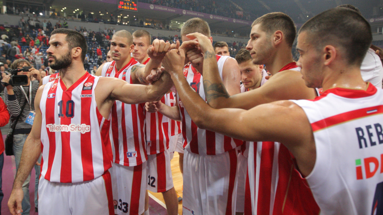Košarkaši Crvene zvezde