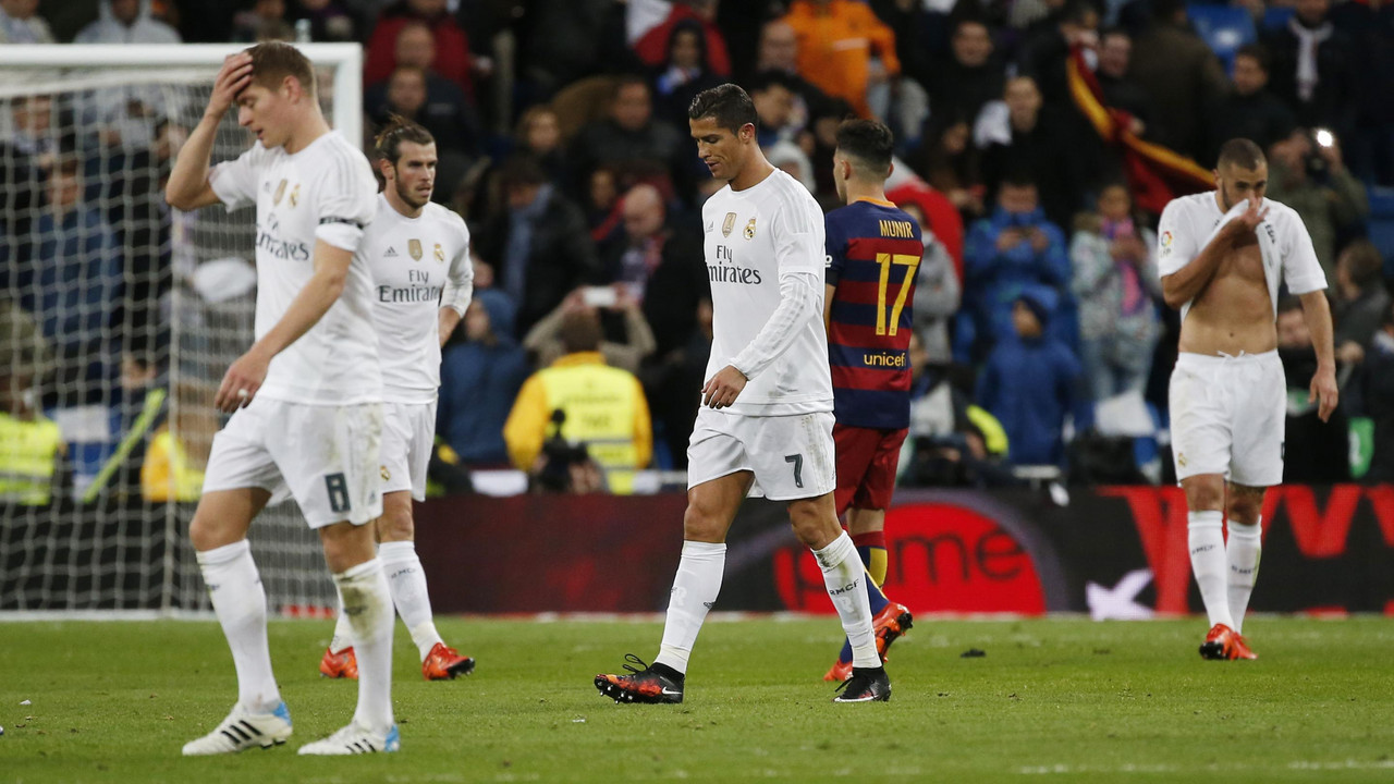 Fudbaleri Real Madrida protiv Barselon