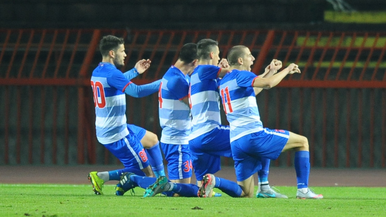 Fudbaleri Borca slave gol Vukajlije u meču Kupa Srbije protiv Crvene zvezde