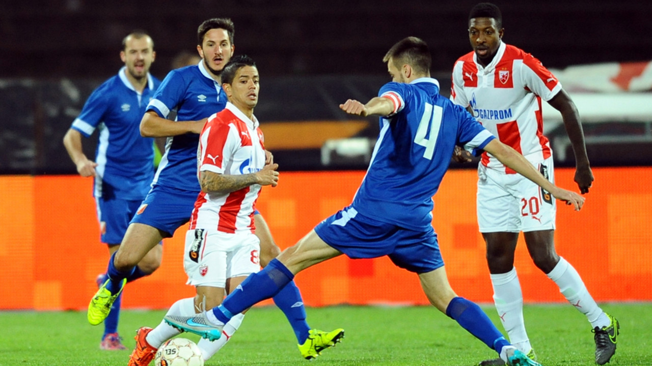 Luis Ibanjez, fudbaler Crvene zvezde