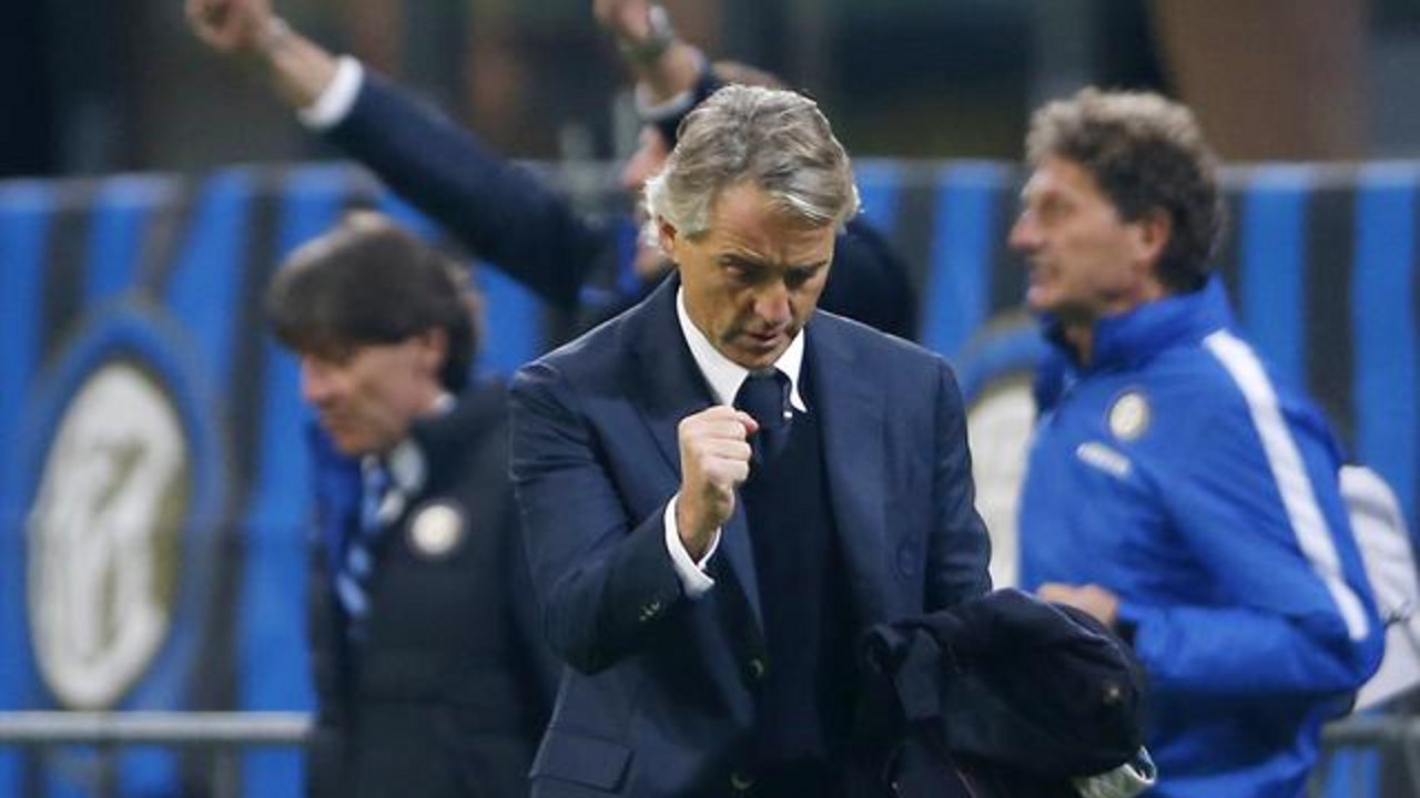 Roberto Manćini, trener Intera