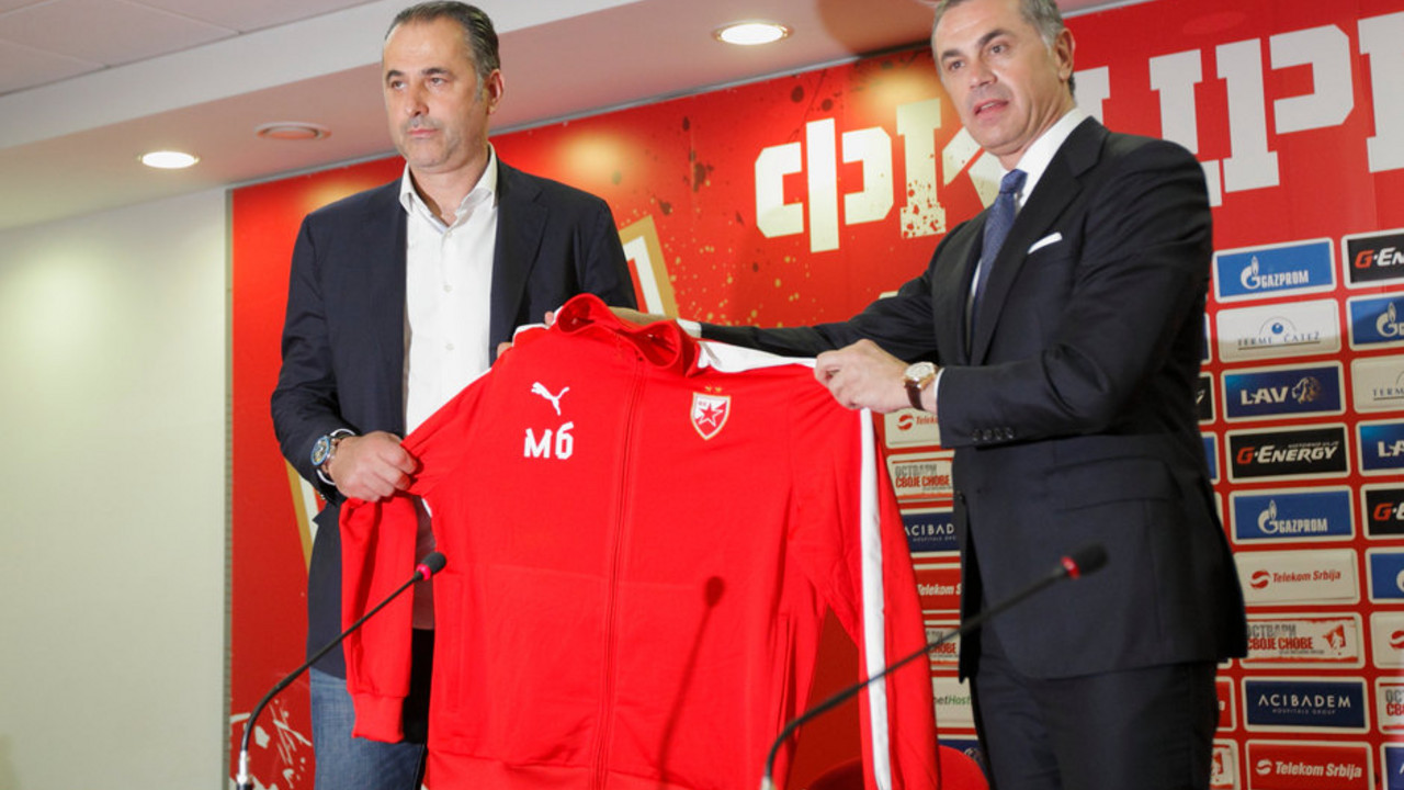 Miodrag Božovičć i Zvezdan Terzić na predstavljanju 