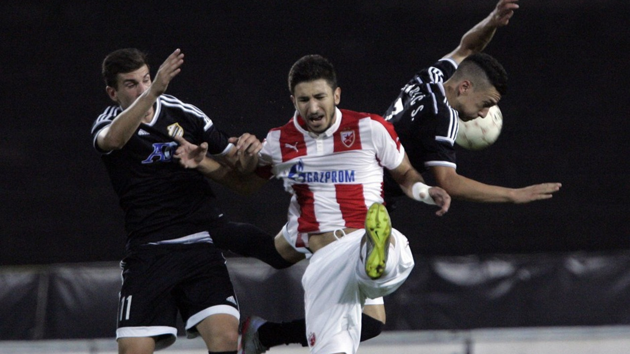 Detalja sa meča Crvena zvezda - Čukarički 
