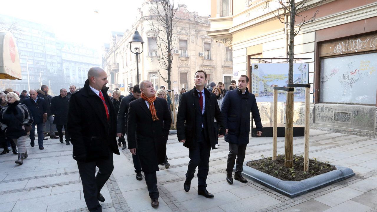 Otvaranje ulice Vuka Karadžića
