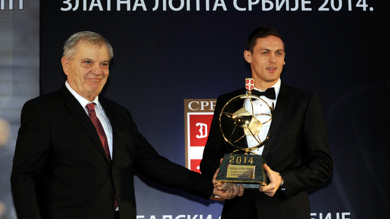 Tomislav Karadžić na dodeli nahgrade najboljem fudbaleru