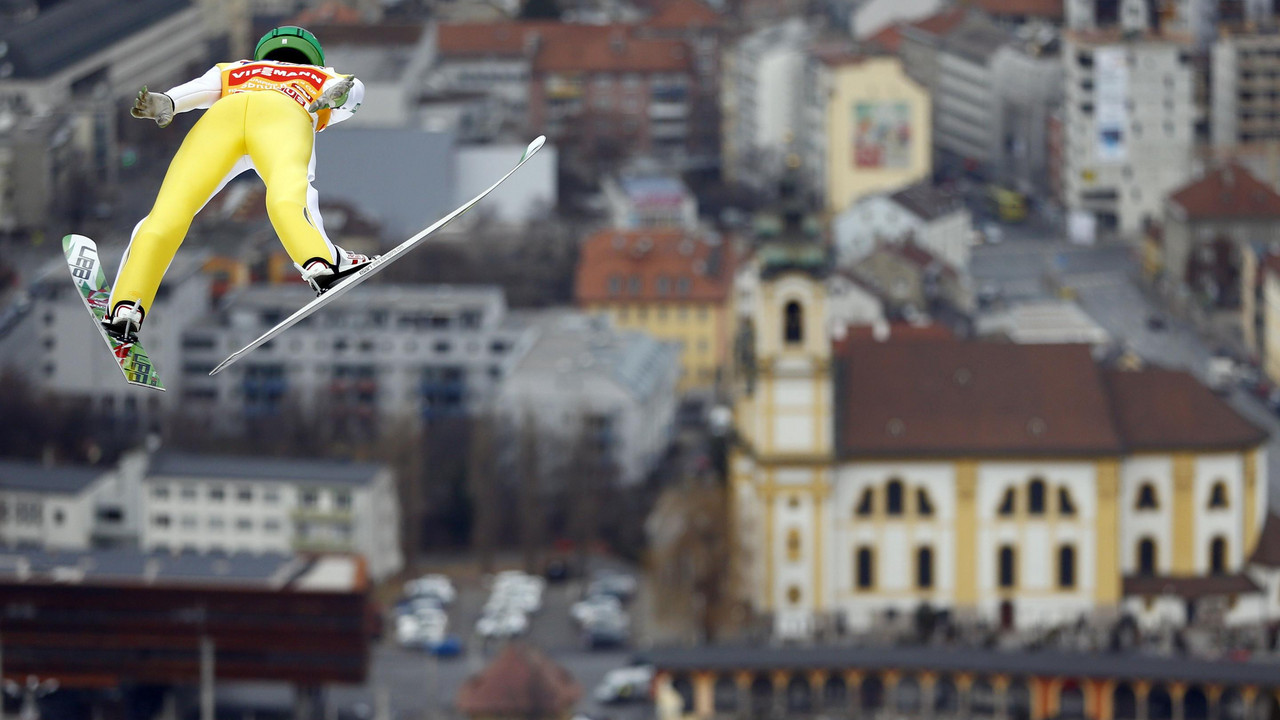 Peter Prevc na skakaonici u Inzbruku
