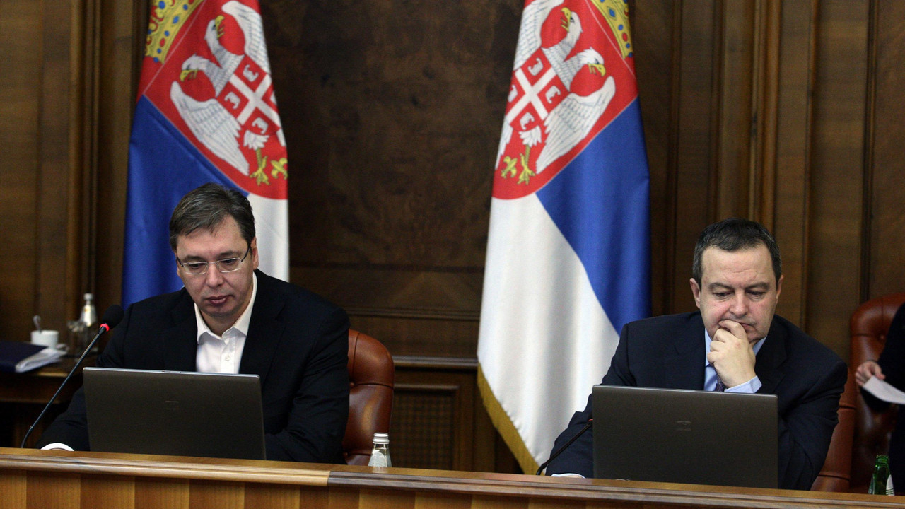 Ivica Dačić i Aleksandar Vučić