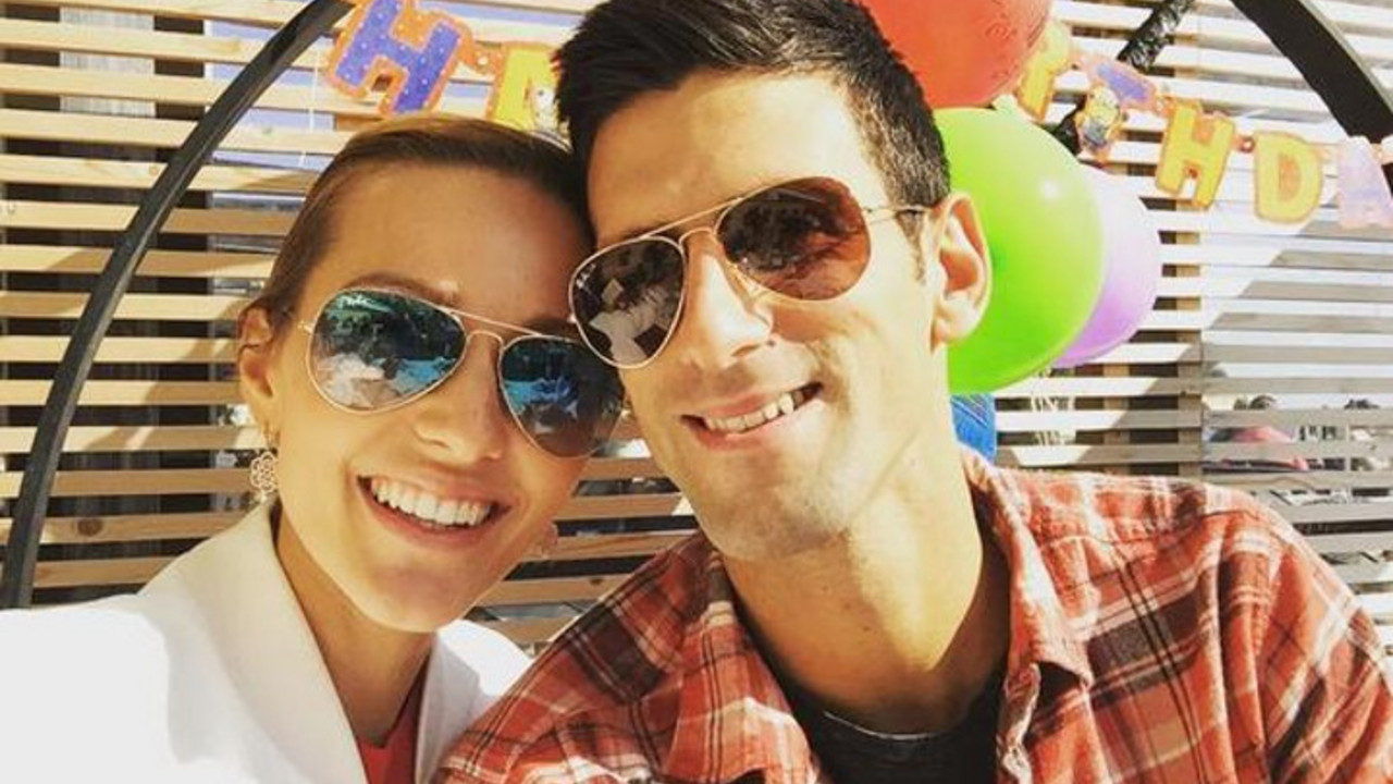 Jelena i Novak Đoković