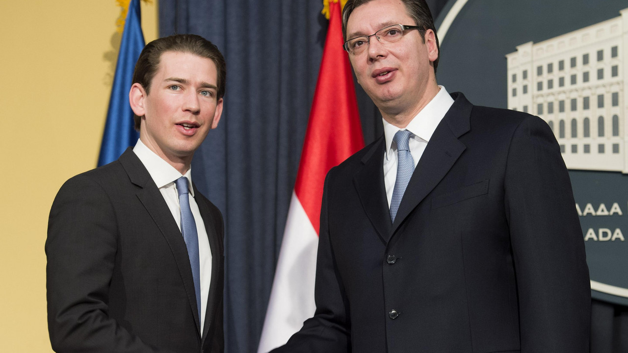 Aleksandar Vučić i Sebastijan Kurc
