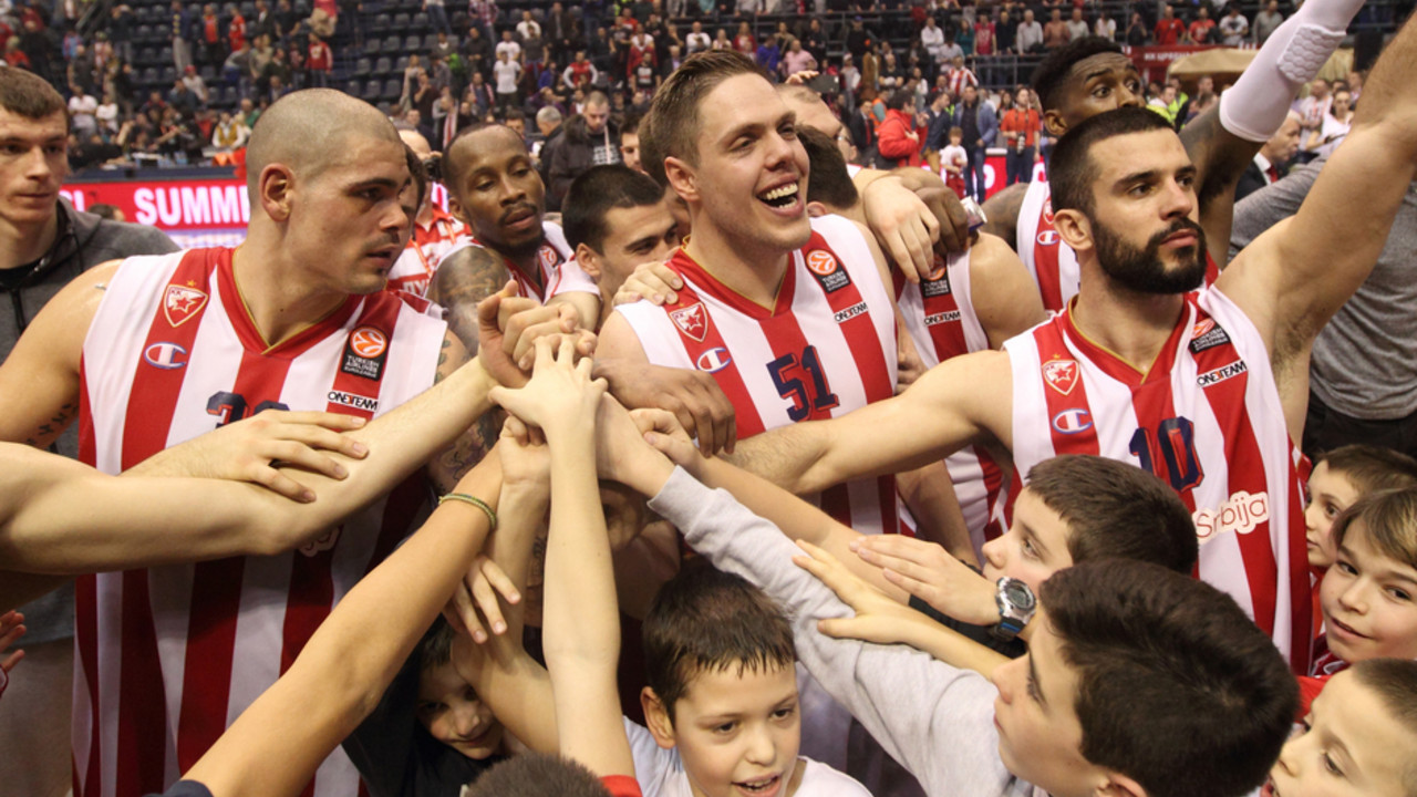 Košarkaši Crvene zvezde