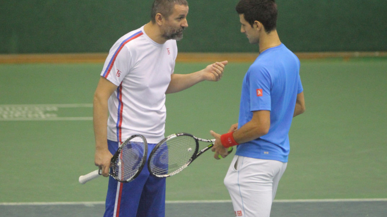 Novak Đoković i Bogdan Obradović