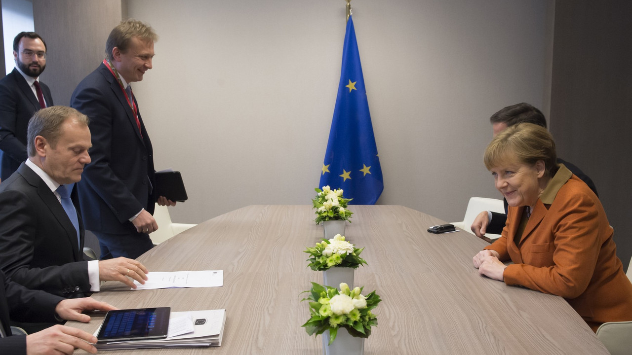 Angela Merkel u Briselu