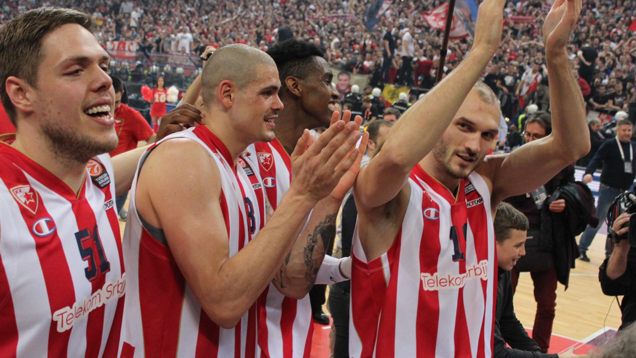 Košarkaši Crvene zvezde