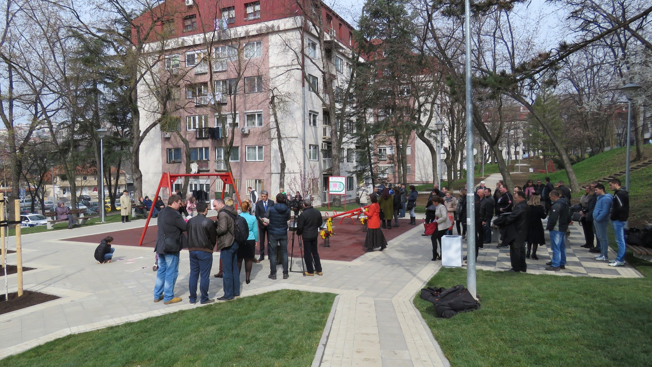Otvaranje dečjeg igrališta u Rakovici