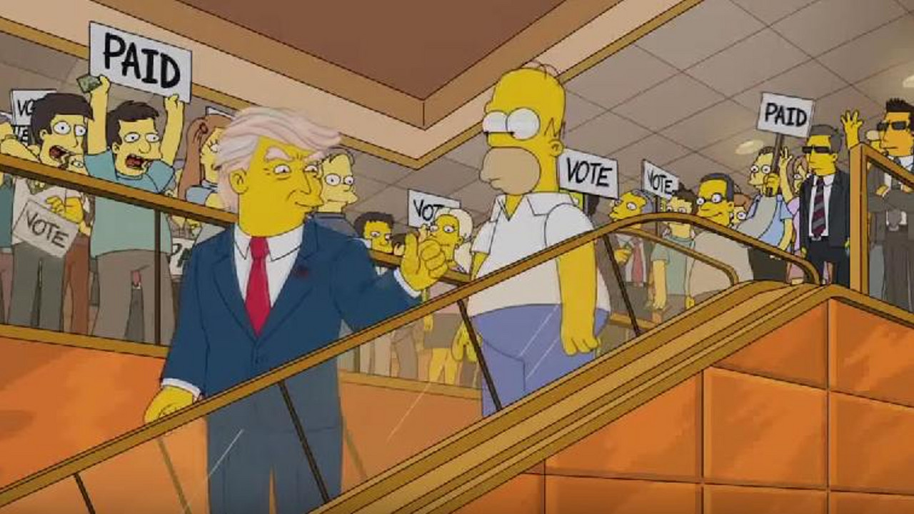 Simpsonovi i Donald Tramp