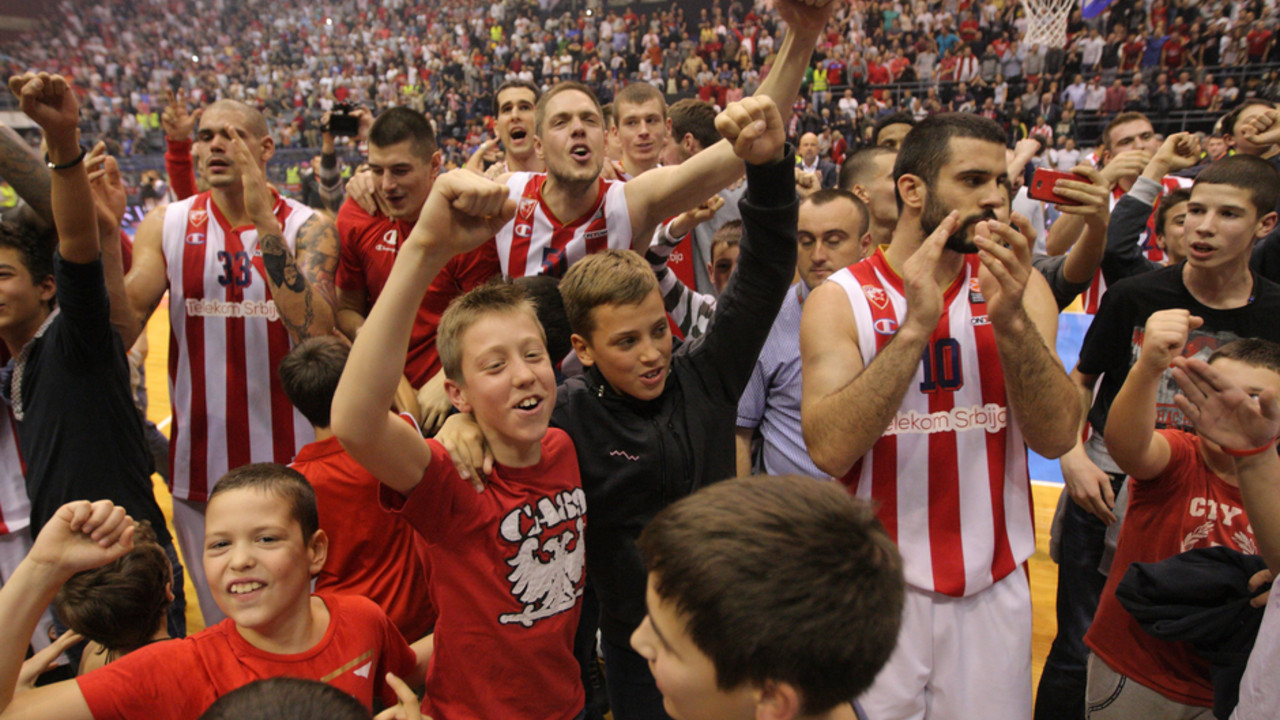 Košarkaši Crvene zvezde