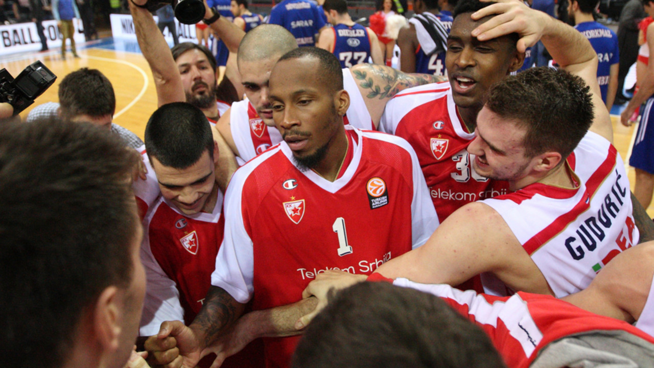 Košarkaši Crvene zvezde