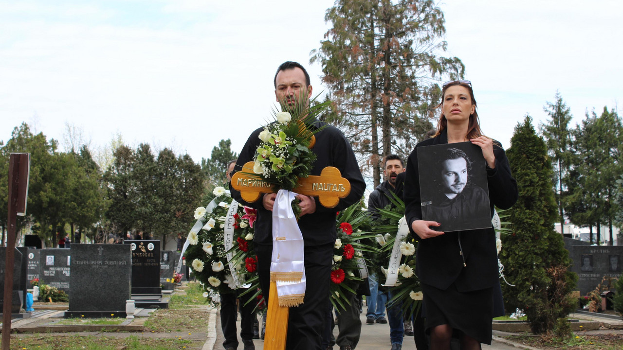 Sahrana Marinka Madžgalja