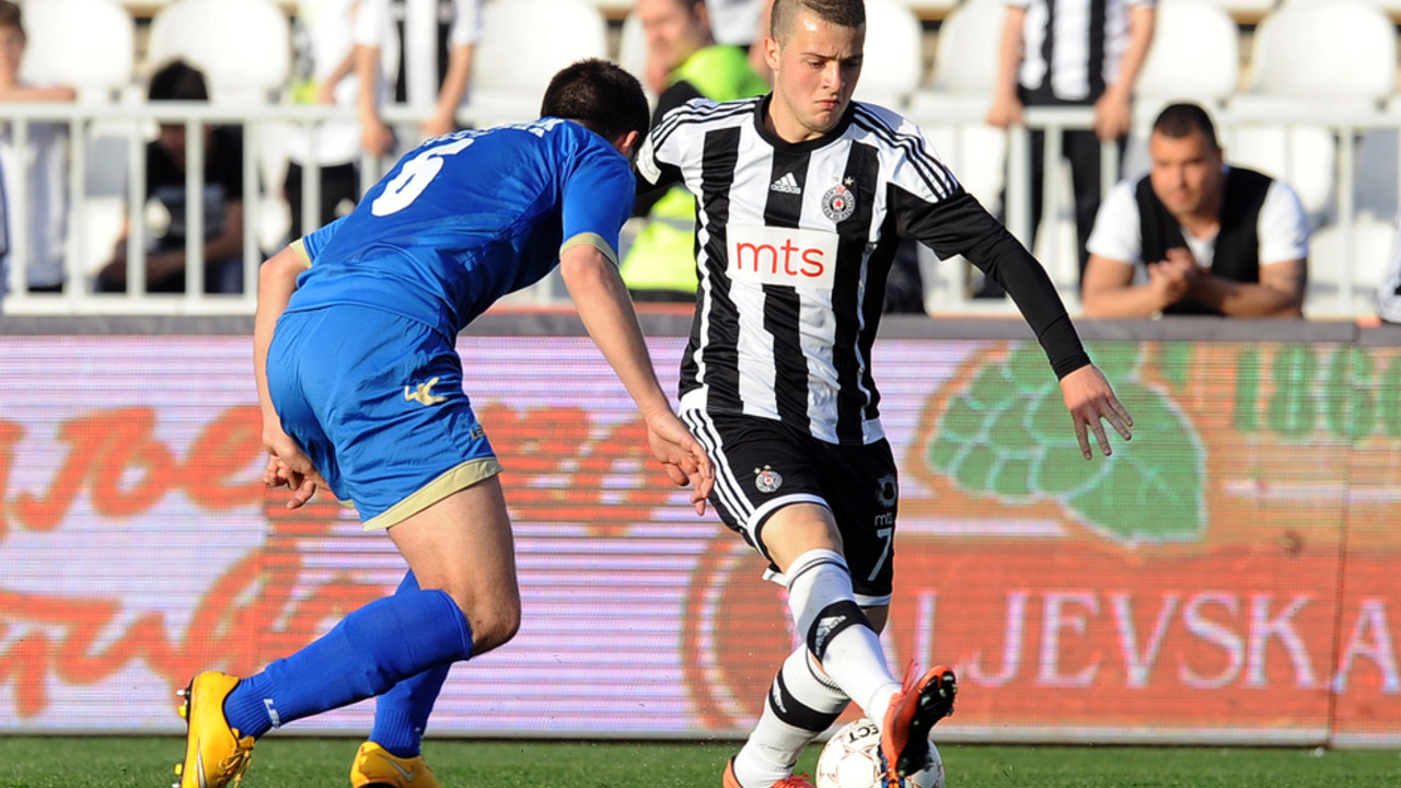 Ofanzivni vezista Partizana Nemanja Mihajlović