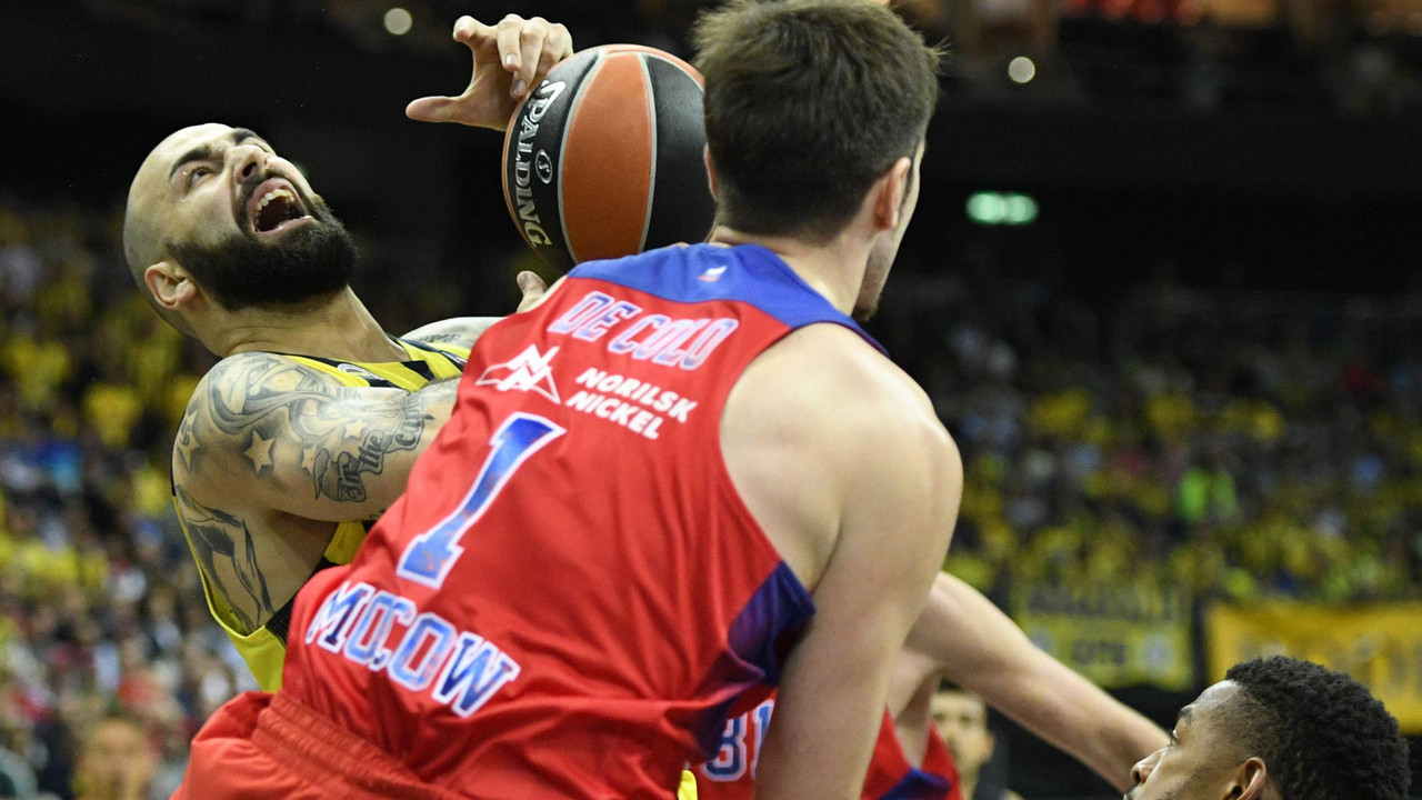 Detalj s utakmice CSKA - Fenerbahče