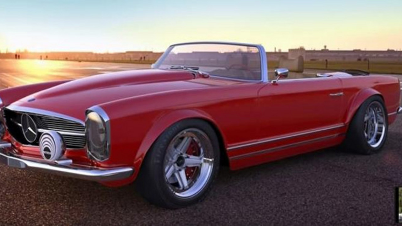 Mercedes u retro stilu