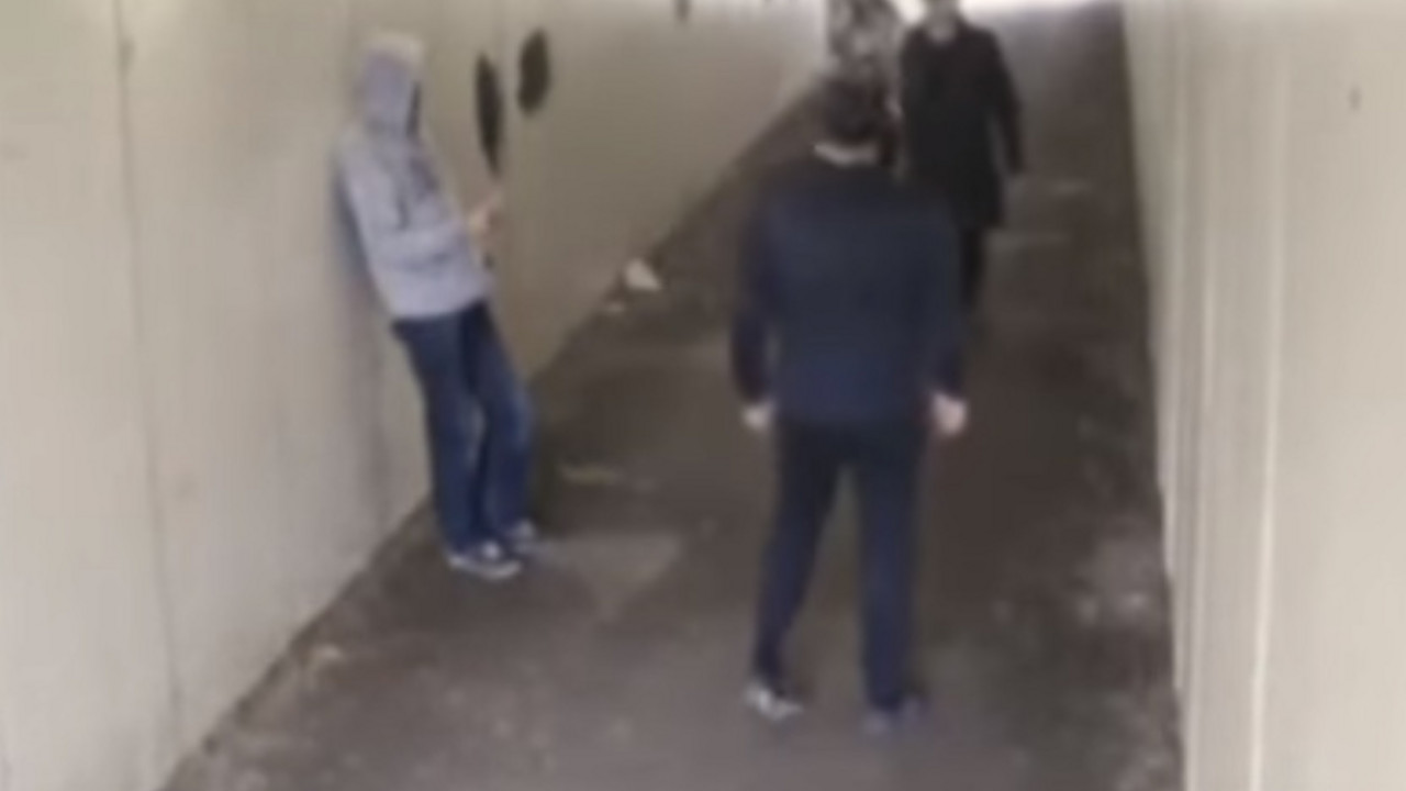 Tuča u podzemnom prolazu